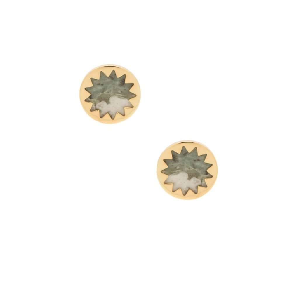 House of Harlow 1960 Sunburst Button Earrings